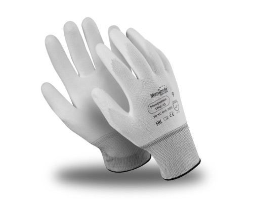 Перчатки Manipula Specialist® Микропол (нейлон+полиуретан), TPU-13/MG-162