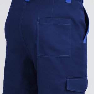 Костюм ProfLineBase-1 (тк.Твил,210) брюки, т.синий/черный/васильковый