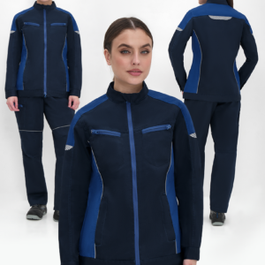 Куртка женская ProfLineSpecialist (тк.Смесовая,240), т.синий/васильковый