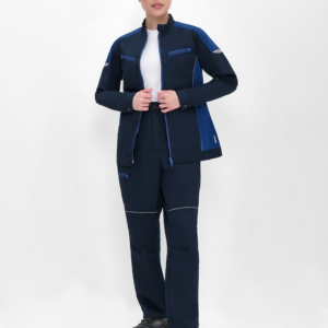 Куртка женская ProfLineSpecialist (тк.Смесовая,240), т.синий/васильковый