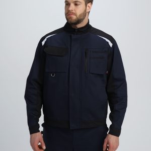 Куртка Айкор (тк.Смесовая,260), т.синий/черный