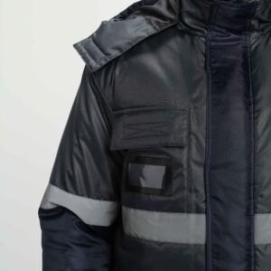 Костюм зимний Мегрес-2 СОП (тк.OxLine,90) п/к, т.серый/т.синий