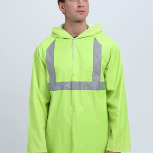 Плащ влагозащитный сигнальный ProfLineBase СОП (ПВХ,180), желтый