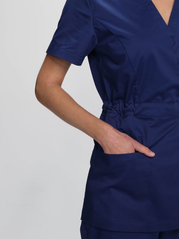 Костюм женский MedLine Марго (тк.Смесовая,145), т.синий