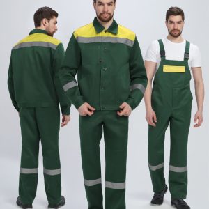 Костюм Лигор-2 СОП (тк.Смесовая,210) п/к, зеленый/желтый
