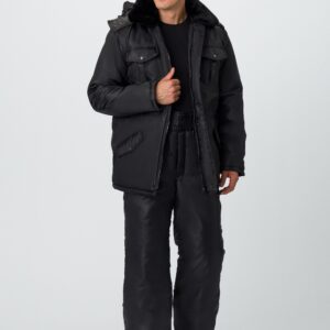 Костюм зимний Сигур-1 (тк.OxLine,90) брюки, черный