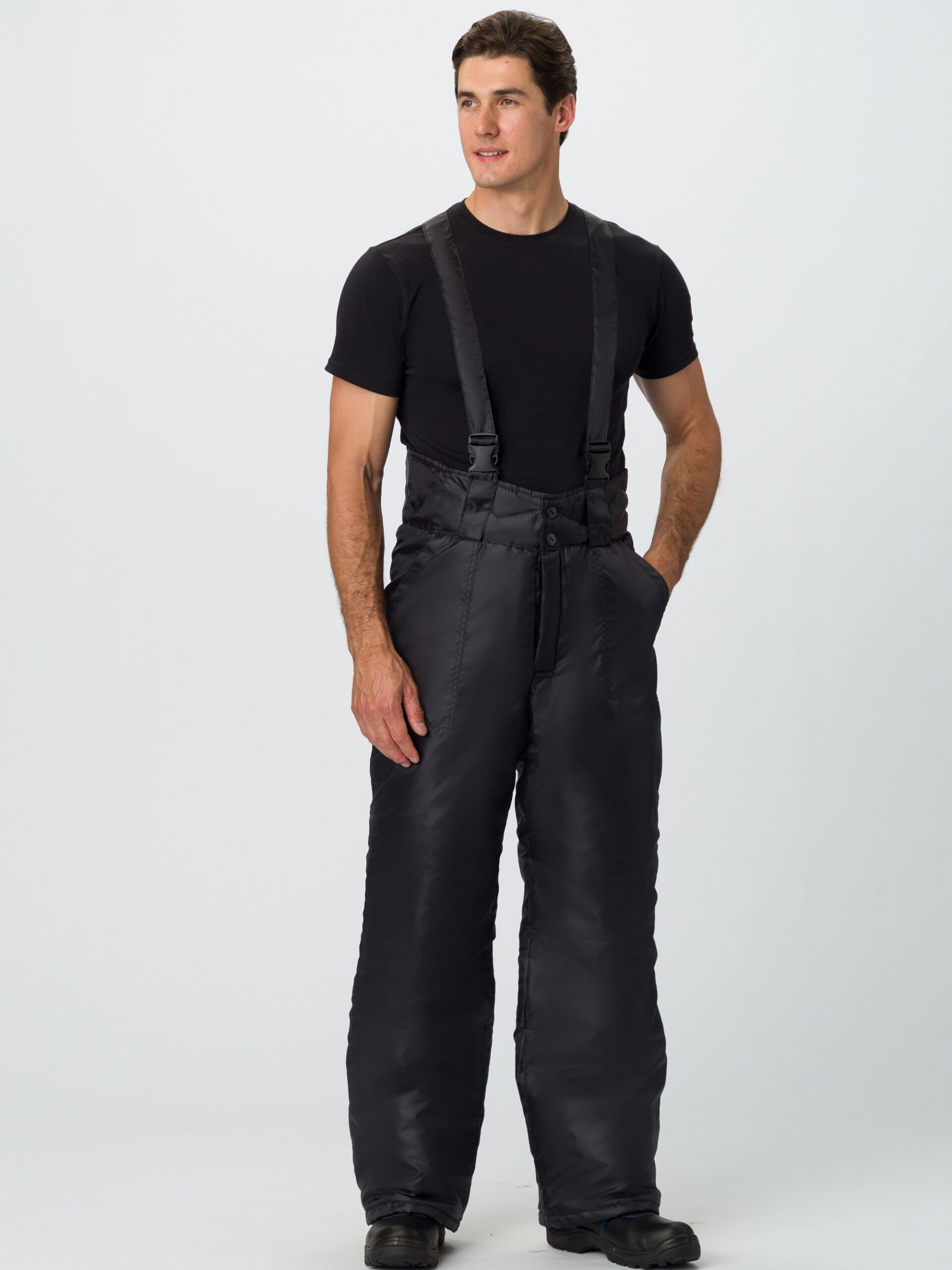 Костюм зимний Сигур-1 (тк.OxLine,90) брюки, черный