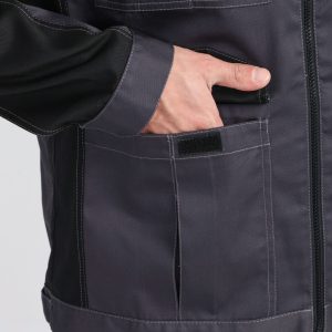 Костюм ProfLineBase-2 (тк.Твил,210) п/к, т.серый/черный/красный