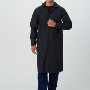 Халат мужской рабочий (тк.Бязь,145), черный