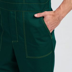Костюм Бриготек-2 СОП (тк.Смесовая,260) п/к, зеленый/желтый