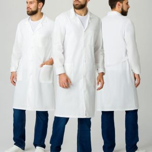 Халат мужской (тк.Бязь,145), белый