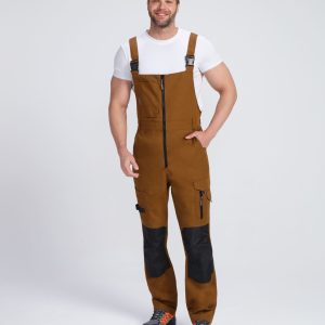 Полукомбинезон ProfLineSpecialist (тк.РипСтоп,240), коричневый/черный