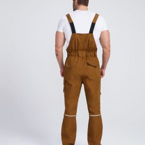 Полукомбинезон ProfLineSpecialist (тк.РипСтоп,240), коричневый/черный