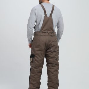Костюм зимний Вектрон-1 (тк.Смесовая,240) брюки, коричневый/черный/бежевый