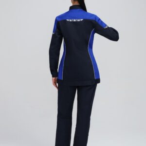 Костюм женский ProfLineSpecialist-1 (тк.Смесовая,240) брюки, т.синий/васильковый