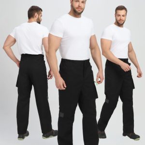 Брюки ProfLineLeader (тк.Софтшел), черный