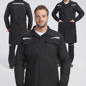 Халат ProfLineSpecialist (тк.Смесовая,240), черный