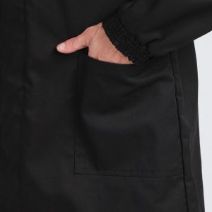 Халат ProfLineSpecialist (тк.Смесовая,240), черный