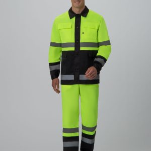 Костюм сигнальный Яркон-2 СОП (тк.Смесовая,210) п/к, лимонный/черный