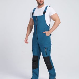 Полукомбинезон ProfLineSpecialist (тк.РипСтоп,240), циан/черный