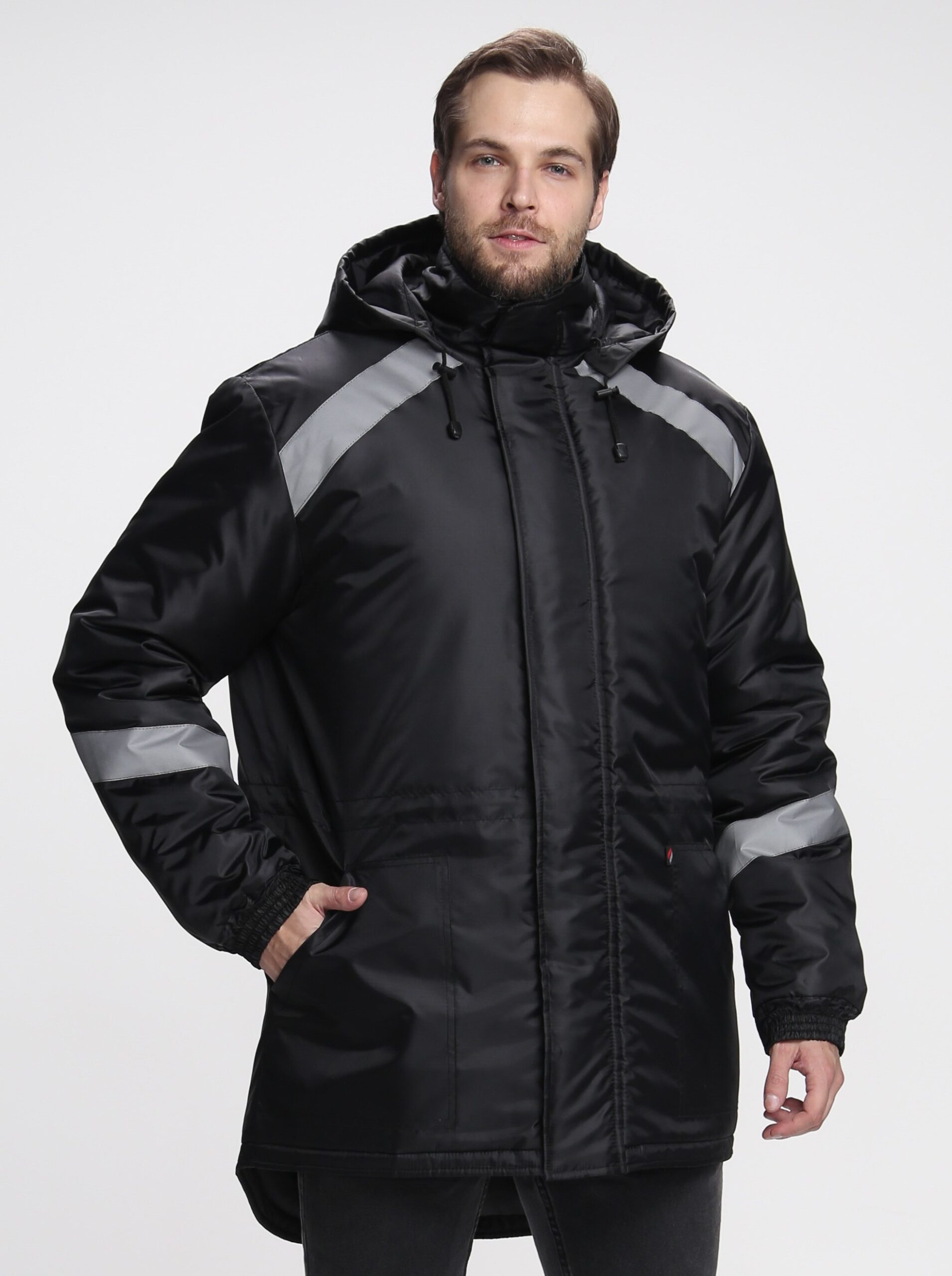 Куртка зимняя Урбанкор СОП (тк.Оксфорд), черный