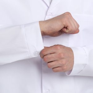 Халат мужской Классика (тк.ТиСи), белый