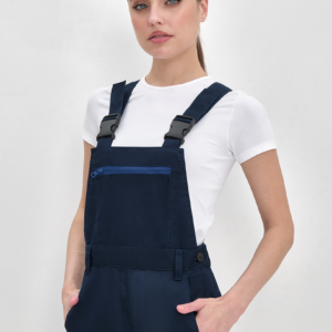 Полукомбинезон женский ProfLineSpecialist (тк.Смесовая,240), т.синий/васильковый