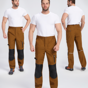 Брюки ProfLineSpecialist (тк.РипСтоп,240), коричневый/черный