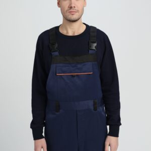 Костюм Практичный-2 СОП (тк.Смесовая,210) п/к, т.синий/черный