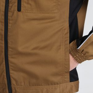 Куртка ProfLineSpecialist (тк.Смесовая,240), бежевый/черный