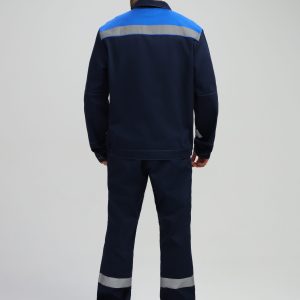 Костюм Лигор-2 СОП (тк.Саржа,250) п/к, т.синий/васильковый