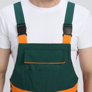 Костюм Итрорис-2 СОП (тк.Саржа,250) п/к, т.зеленый/оранжевый