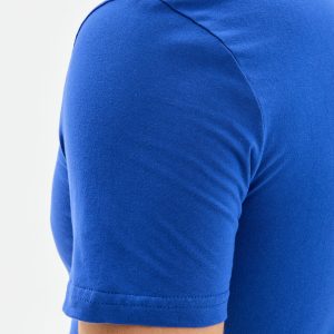 Футболка ProfLineBase (тк.Трикотаж,160), васильковый