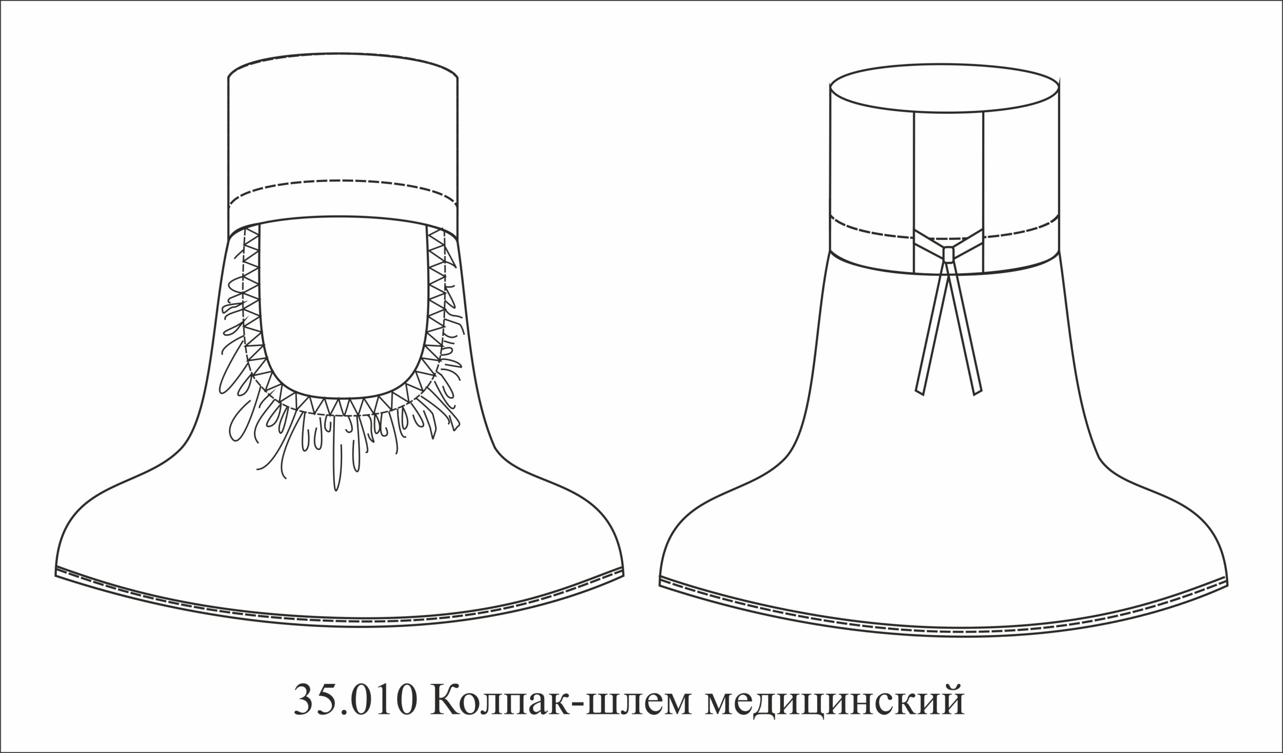Подшлемник балаклава Хаспфуд (тк.Смесовая,120), белый