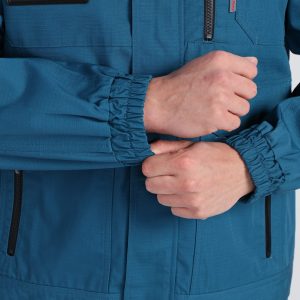 Куртка ProfLineSpecialist (тк.РипСтоп,240), циан/черный