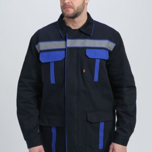 Костюм Итрорис-2 СОП (тк.Саржа,250) п/к, т.синий/васильковый