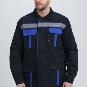 Костюм Итрорис-2 СОП (тк.Саржа,250) п/к, т.синий/васильковый