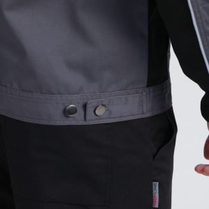 Куртка ProfLineSpecialist (тк.Смесовая,240), серый/черный