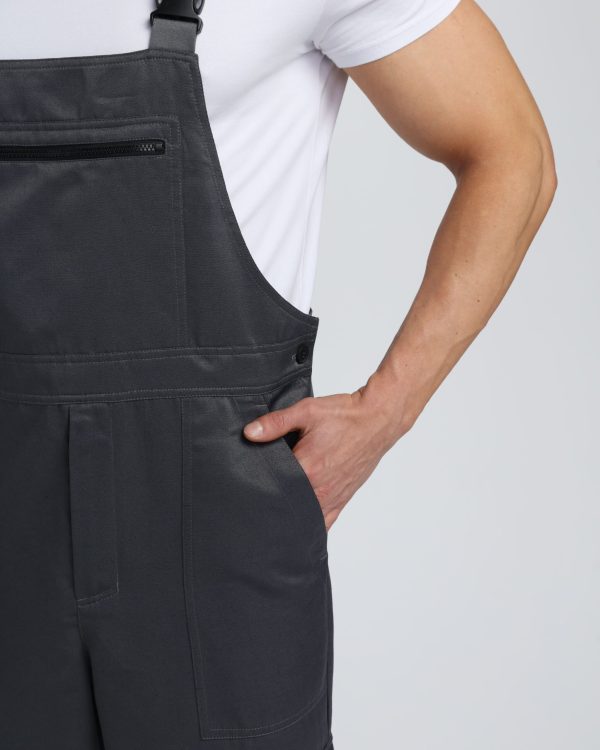 Костюм Нейч-2 СОП с капюшоном (тк.Смесовая,210) п/к, т.серый/св.серый
