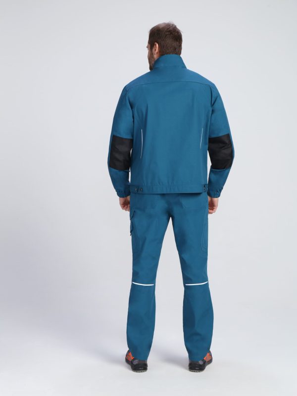 Костюм ProfLineSpecialist-2 (тк.РипСтоп,240) п/к, циан/черный