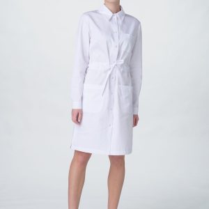 Халат женский Сансара-001 (тк.Смесовая,160) MedLine, белый
