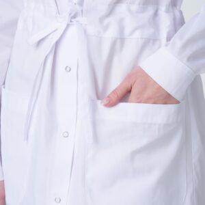 Халат женский Сансара-001 (тк.Смесовая,160) MedLine, белый
