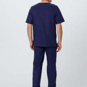 Костюм мужской MedLine Марк (тк.Смесовая,120), т.синий/бежевый