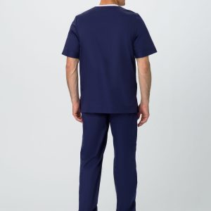 Костюм мужской MedLine Марк (тк.Смесовая,120), т.синий/бежевый