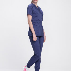 Костюм женский MedLine Оксана (тк.Стрейч,120), т.синий