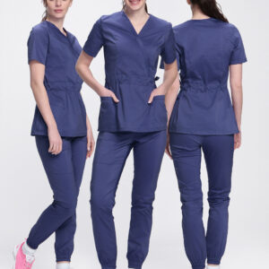 Костюм женский MedLine Оксана (тк.Стрейч,120), т.синий