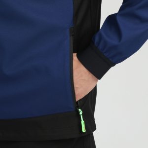 Куртка ProfLineLeader (тк.Софтшел), синий/черный