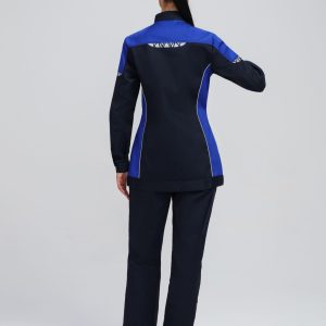 Костюм женский ProfLineSpecialist-2 (тк.Смесовая,240) п/к, т.синий/васильковый