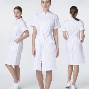 Халат женский Сансара-005 (тк.Смесовая,160) MedLine, белый