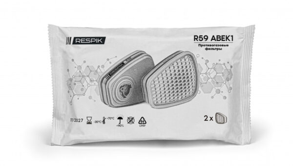 Фильтр противогазовый RESPIK® R59 А1В1Е1К1 (2 шт)